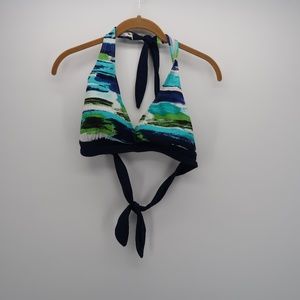 Sweet Escape Halter Tie Back Swimsuit Bikini Top